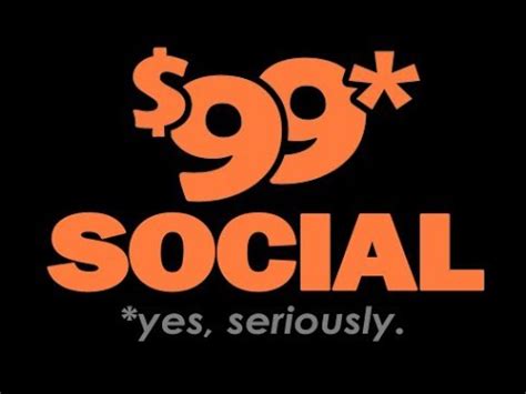99 dollar social. 99 Dollar Social Reviews. 4 • Great. 4.0. VERIFIED COMPANY. 99dollarsocial.com. Visit this website. Write a review. Reviews 4.0. 4 total. 5-star. 100% … 