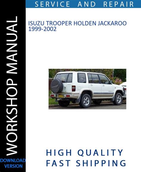99 Jackaroo Manual