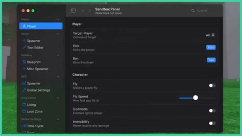 99 nights in the forest sandbox admin panel.  99 Nights Scripts: autom...