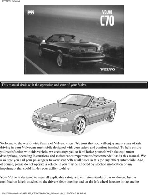 99 volvo c70 1999 owners manual. - Briggs and stratton 10 hp ohv manual troy bilt cs 4210.