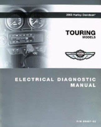 99497 03 2003 touring models electrical diagnostic manual. - Toutes les pratiques culturelles se valent-elles?.