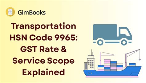 9965 Hsn Code Gst Rate