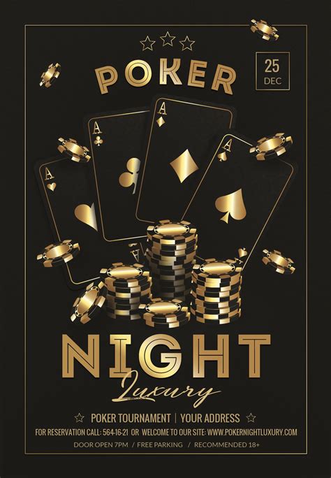 casino night flyer
