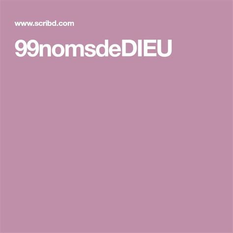 99nomsdedieu
