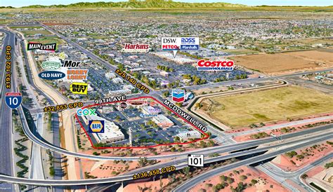 99th ave and mcdowell. Address. 99th Ave and McDowell, Avondale, AZ 85392. Show on Map. Date Added. Dec 7, 2022. Time Since Last Update. 134 days. 4 Spaces available (Multi-Tenant) Space/Unit #. 