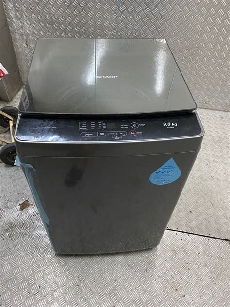 9KG Sharp Top Load Washing Machine - carousell.sg