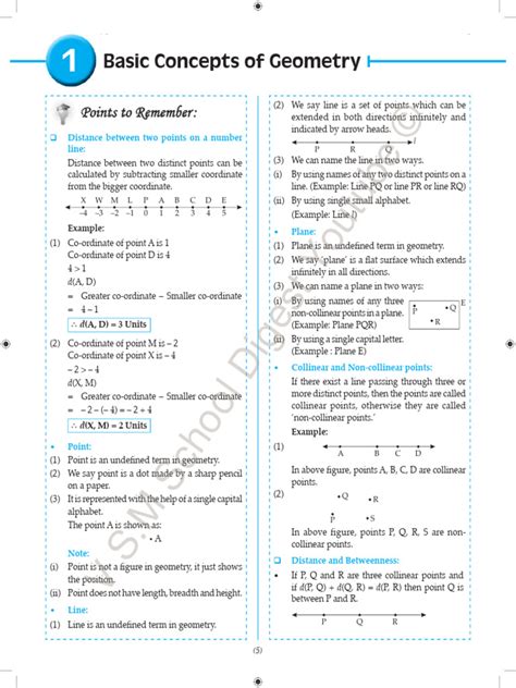 9th Standard Geometry Digest