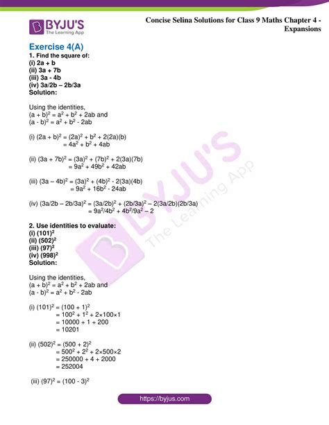 Read 9Th Class Maths Solution Icse Board 