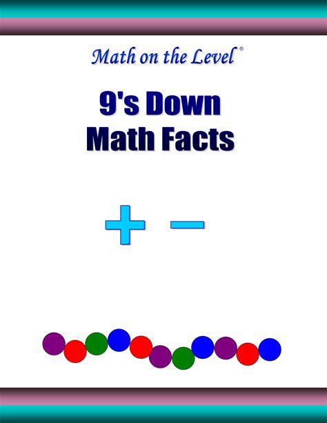 9u0027s Down Math Facts 9 Math Facts - 9 Math Facts