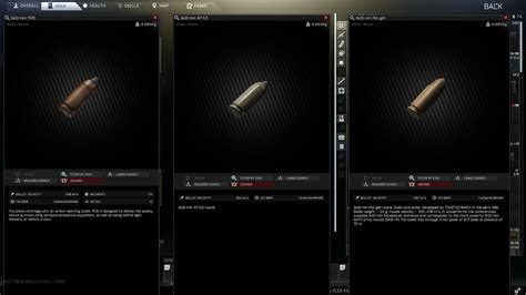 Escape from Tarkov Ammo Chart which includes an in-depth comparison of all ammunition types in EfT including specific graphs for various weapon types ... the addition of 9x19mm PBP gzh ammunition, Glocks, Grachs, MP5s, MPXs, MP9s, Vitiaz's, and other weapons chambered with 9x19 Parabellum are deadlier than ever. Also, the …. 
