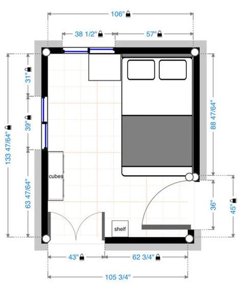 9x8 bedroom layout. Whether you have a small or large bedroom, read on to find the best bedroom layout for your space. 9 Bedroom Layouts. Rectangular With a Sitting Area. Square & Symmetrical. A Unique Shape. Filled With Doors & Windows. A Focus on Windows. Rectangular Bedroom With a Home Office. The Corner Entry. 