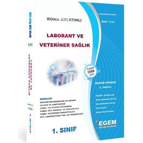 Aöf veterinerlik ve laborant bölümü ders kitapları pdf