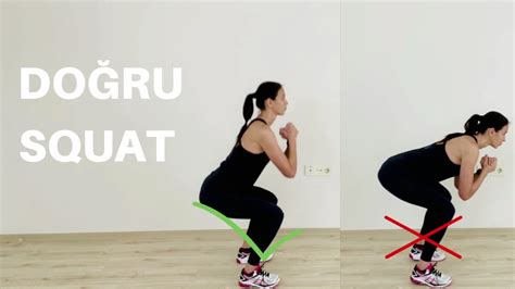 Ağırlıksız squat nasıl yapılır
