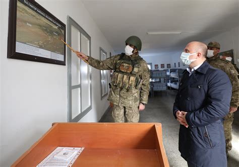 Ağrı Valiliği Vali Varol’dan Hudut Takım Karakollarına Ziyaret.
