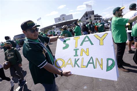 A’s fans come out en masse for reverse boycott and tell owner John Fisher to sell