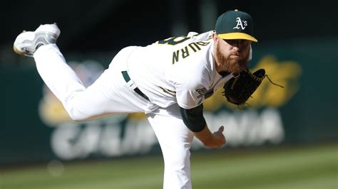 A’s scheduled starter Blackburn scratched because of illness;  Pruitt set to take his spot