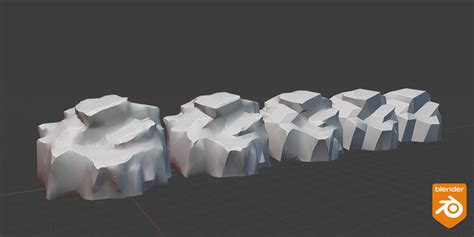 A .blend template file for procedural cliffs and rocks … - muktibox.com