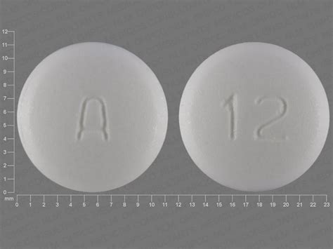 A 12 White and Round Pill Images - Pill Identifier