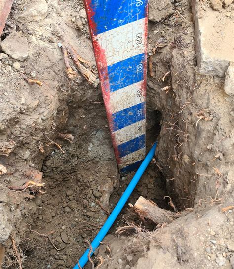 A 25mm MDPE supply pipe... - Lucking Utility Services Limited