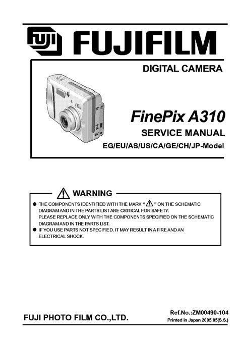 A 310 Manual fujitsu finepix