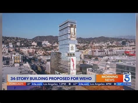 A 34-story building, slated to be the tallest in the city, could be built in West Hollywood