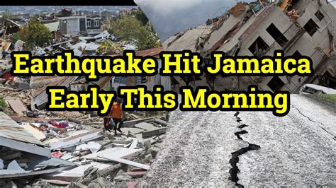 A 5.4 magnitude earthquake has shaken Jamaica with no immediate reports of casualties or damage