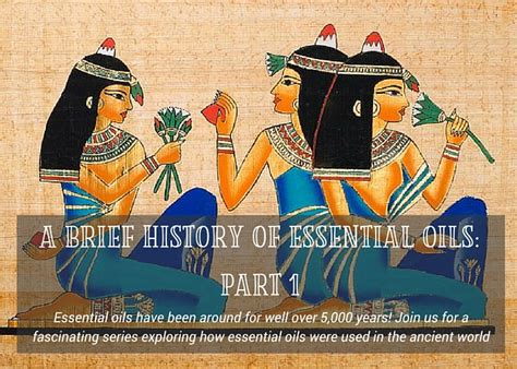 A brief history of essential oils, part 1 - Heba El-Hakim - wintechmobiles.com