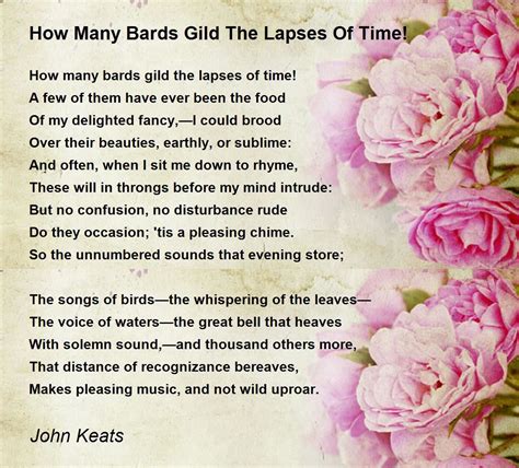 A Bard Out of Time and Other Poems