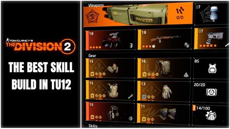 A Basic Skill Build on The Division 2 Very Easy to Build! YouTube