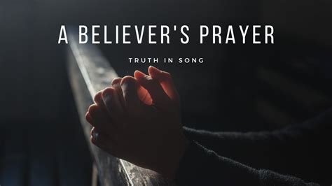 A Believers Prayer Tt Bb