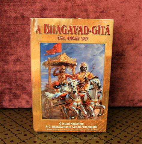 A Bhagavad Gita Ugy Ahogy Van