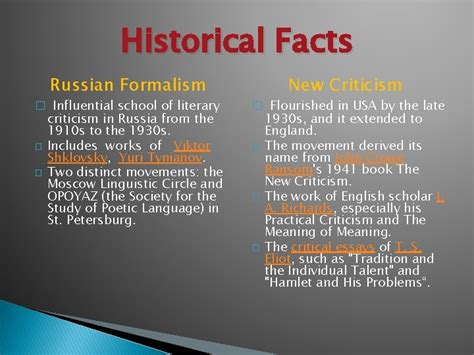 A Bibliography of Russian Formalism in English
