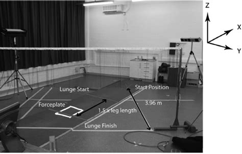 A Biomechanical Analysis of Common Lunge Tasks in Badminton