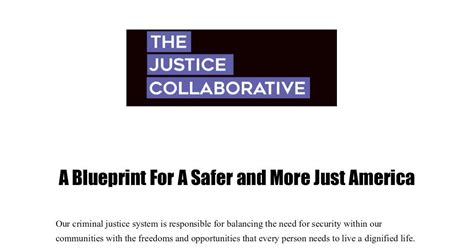 A Blueprint For A Safer and More Just America pdf
