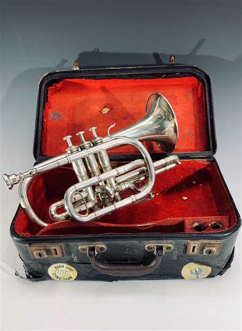 A Boosey & Hawkes 606 trumpet, cased - the …