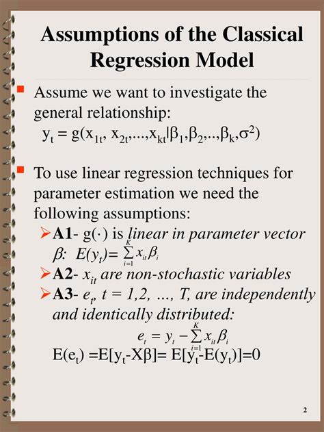 A Brief Overview of the Classical Linear Regression Model