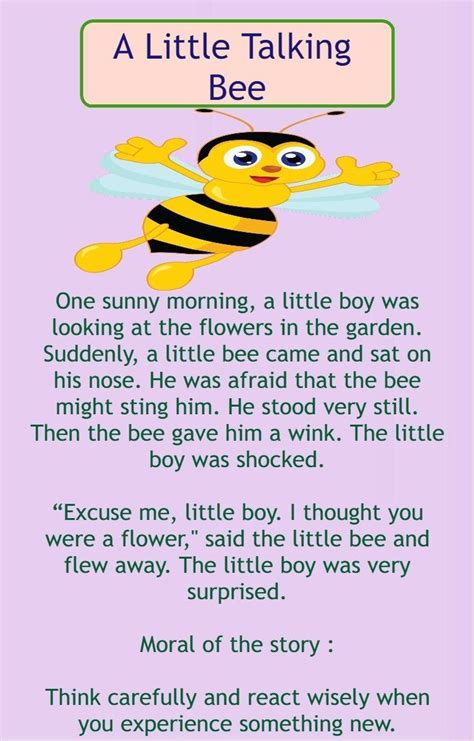 A Busy Bee?, Short Story Write4Fun