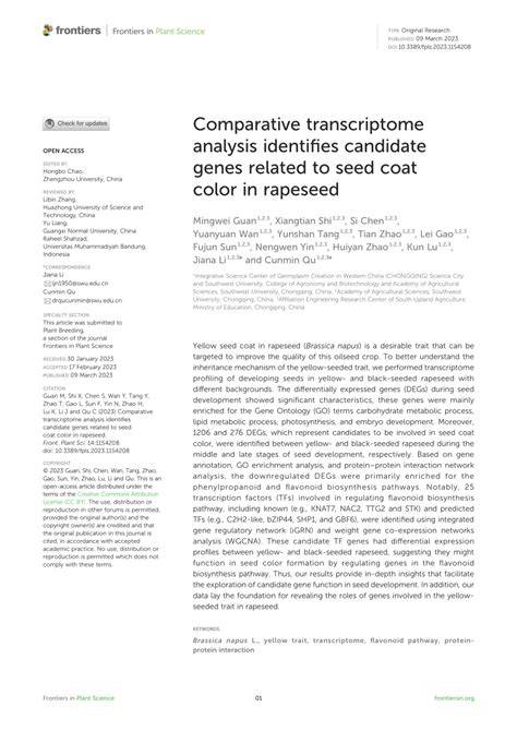 A Comparative Analysis of cDNA-AFLP and Transcriptome ... - Springer - raincitystudios.com