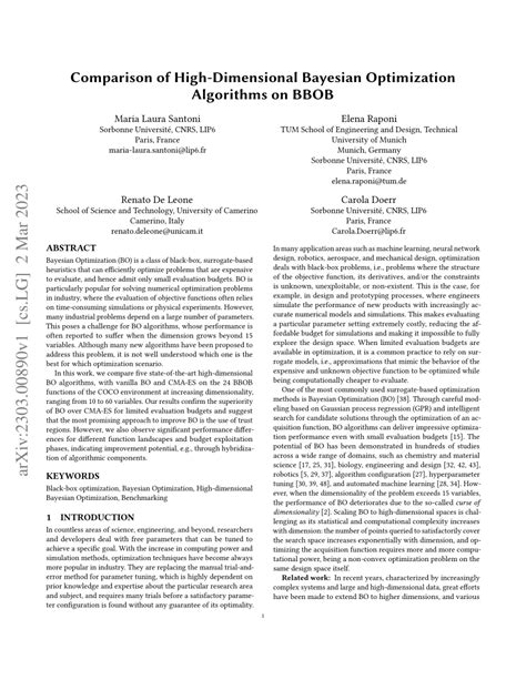 A comparison of Bayesian sampling algorithms for high-dimensional ...