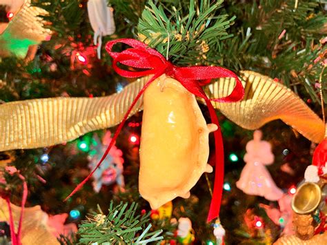 A Christmas tree tradition that starts with pierogies rather than pickles