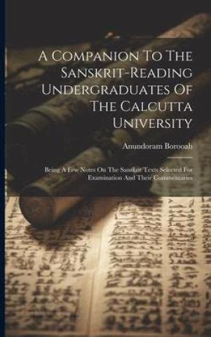 A Companion to the Sanskrit Reading Unde