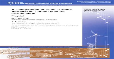A Comparison of Wind Turbine Aeroelastic Codes Used for Certification
