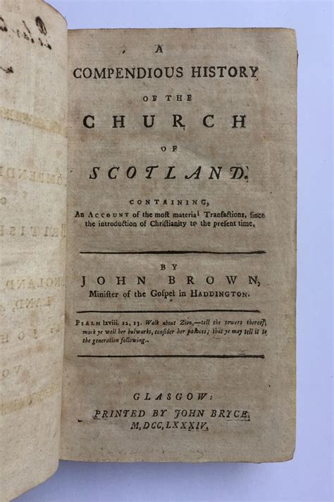 A Compendious History of the British Churches in England