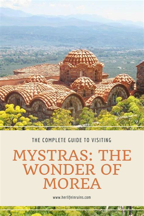 A Complete Guide to Mystras: “The Wonder of Morea” - Her Life in …