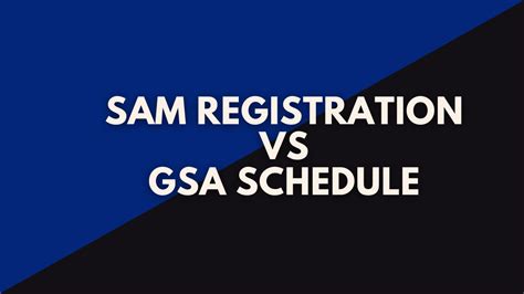 A Comprehensive Guide to SAM Registration - GSA Schedule …