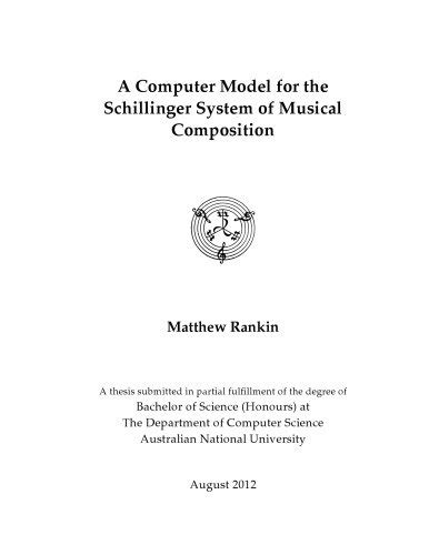 A Computer Model for the Schillinger System of Musical Composition