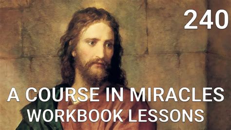 A Course In Miracles ~ Workbook Lesson 160 - YouTube