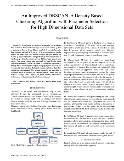 A Density-Based Clustering Algorithm for High-Dimensional Data with ... - wintechmobiles.com