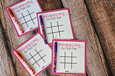 A Dare + Tic Tac Toe Valentines Day Printables A Crafty Spoonful