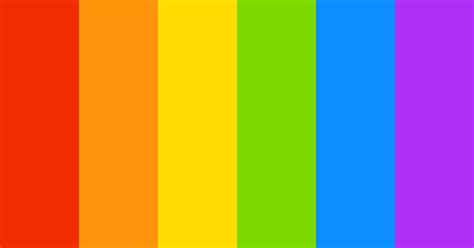 A Different Rainbow Color Scheme » Blue » SchemeColor.com